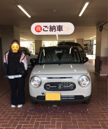 祝✨ご納車　ラパンＬＣ　（山口市・防府市・山陽小野田市・下関市・周南市）